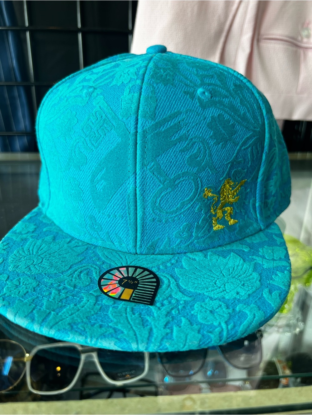 Teal Akademiks Snapback Y2K Streetwear Vintage